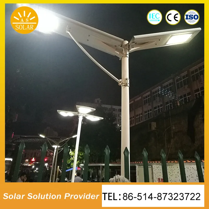 100W High Power All-in-One Integrated Solar Street Lights