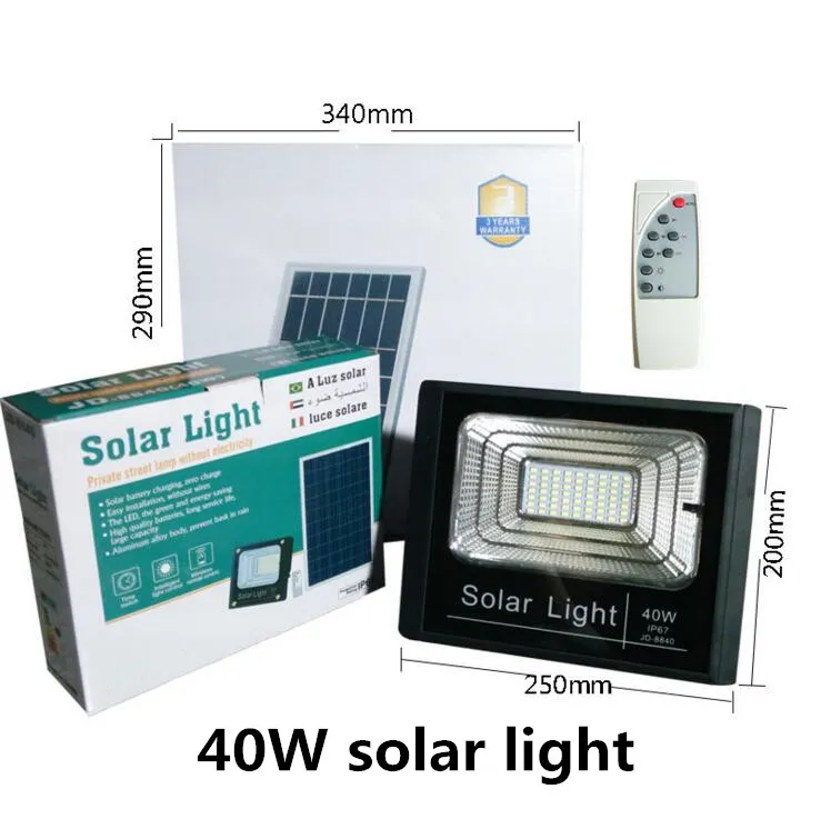 10W High Lumen LED Solar Spot Light with Remote Control