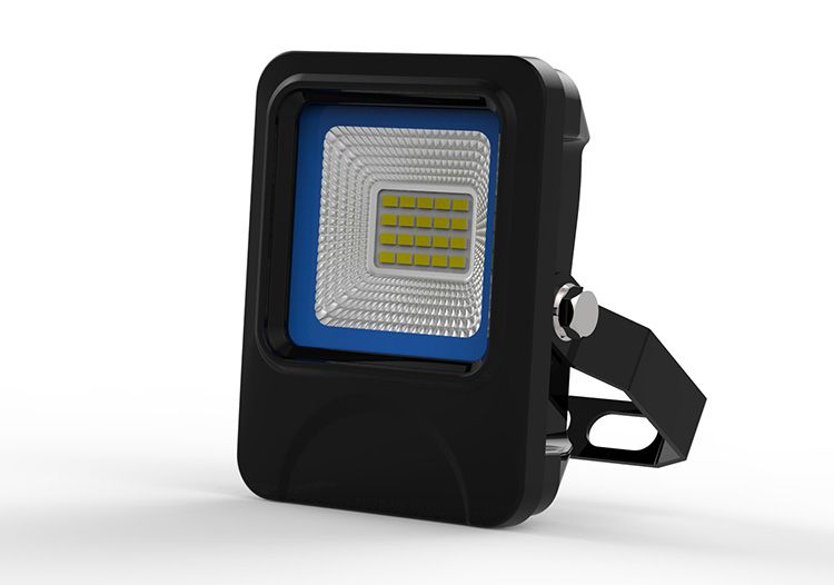 10watt Die Casted Aluminum Outdoor Integrated Security Light Small LED Floodlight with Dusk to Dawn Control GS SAA FCC Aprroved
