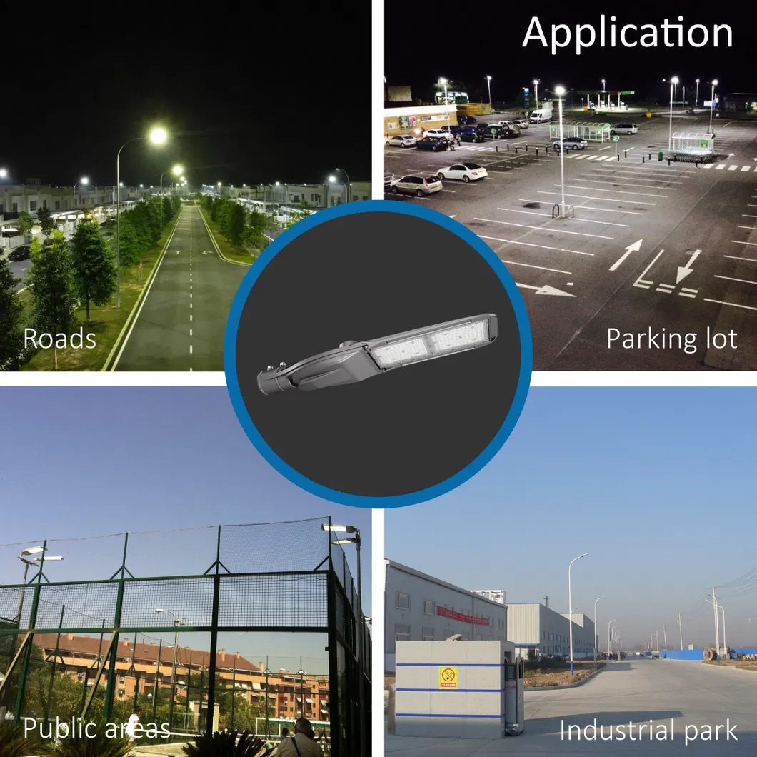 110W Dimmable LED Street Light with Motion Sensor Waterproof IP66
