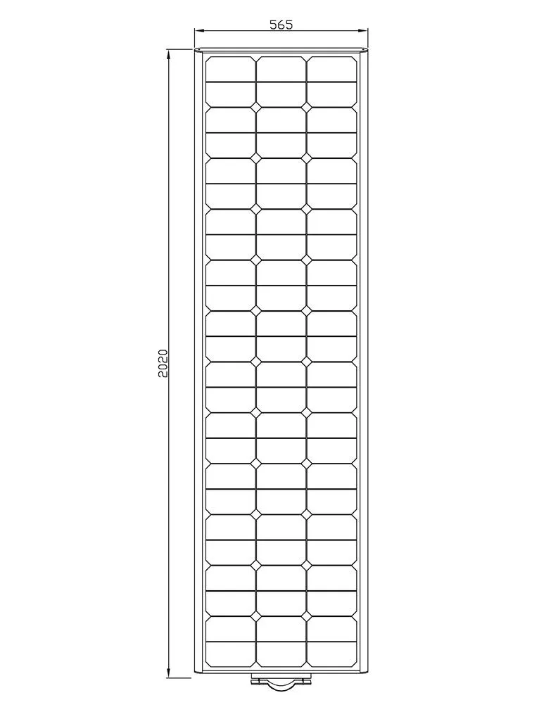 120W High Power All in One Solar Street Light for Project with 3-5 Years Warranty