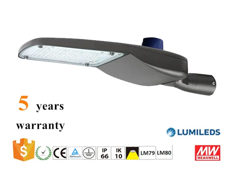 150lm/W 4kv 10kv Overvoltage 60 Watt LED Street Light