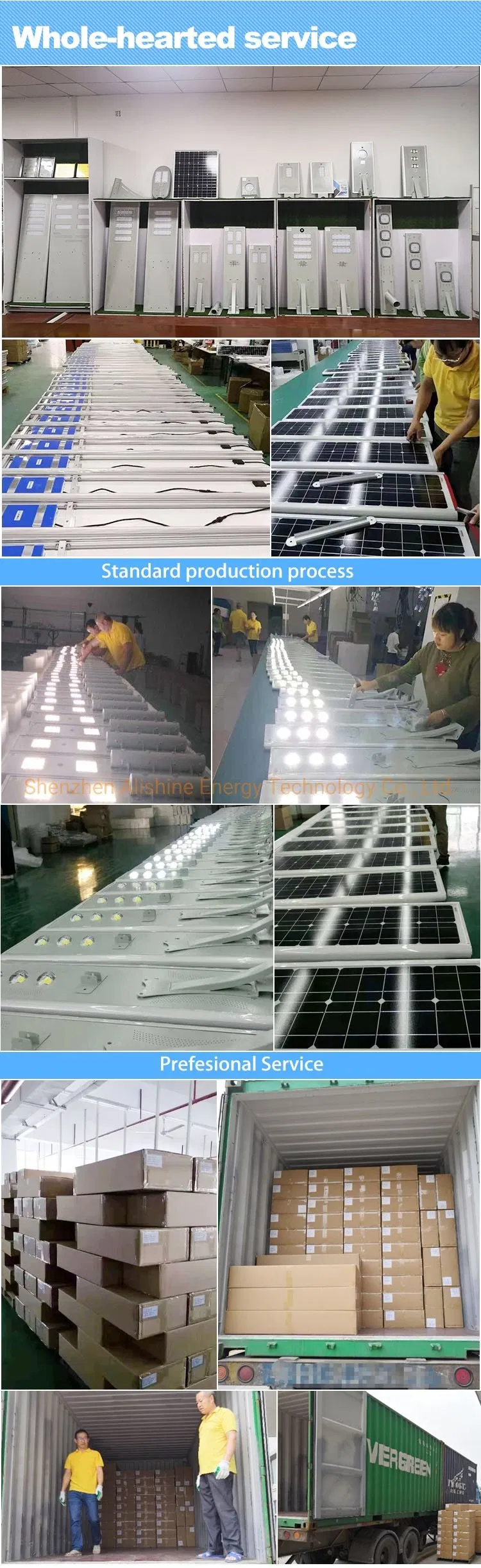 15W IP65 Street Outdoor Lamp Solar LED Light