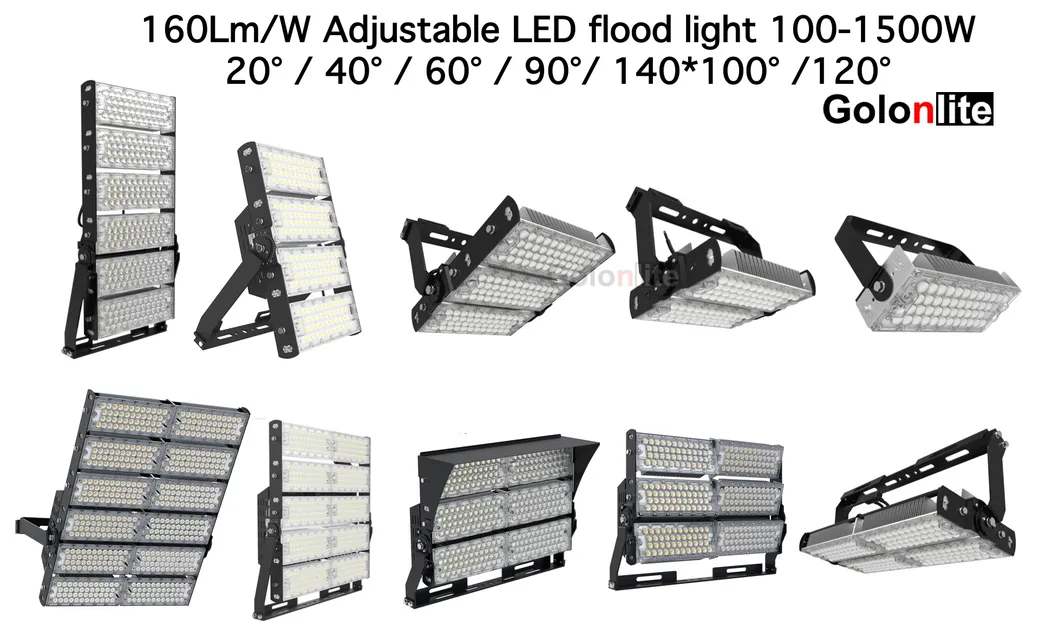 160LMW Tunnel Basketball Tennis Soccer Football Sport Court Stadium High Bay Lamp Spotlight 100W 120W 250W 300W 600W 1500W 200W 400W 1000W 500W LED Flood Light