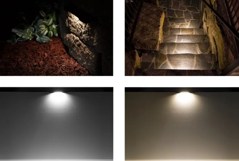 2 Watts 5 Wattaled Step Light for Stair Lighting IP67 Dim Brightness and CCT