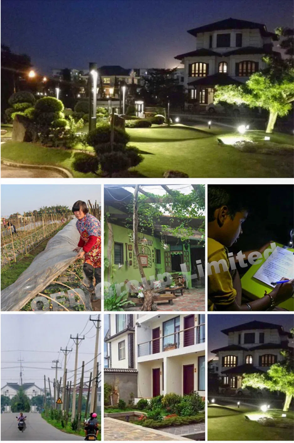 2 Years Warranty IP65 10W Solar Power LED Floodlight