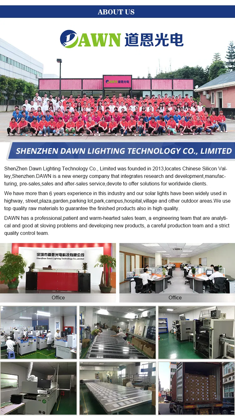20-200watts Integrated All in One Solar LED Street Light LED Products