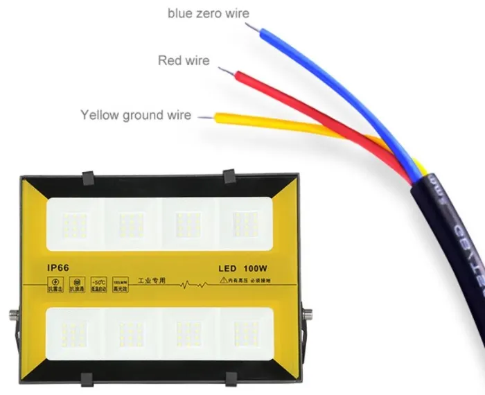 200W 300W 3030 LED Light Chip Asymmetric Optic LED Flood Light LED Outdoor Lighting Factory LED Lamp Spot Light No Glare or Waste LED Lighting