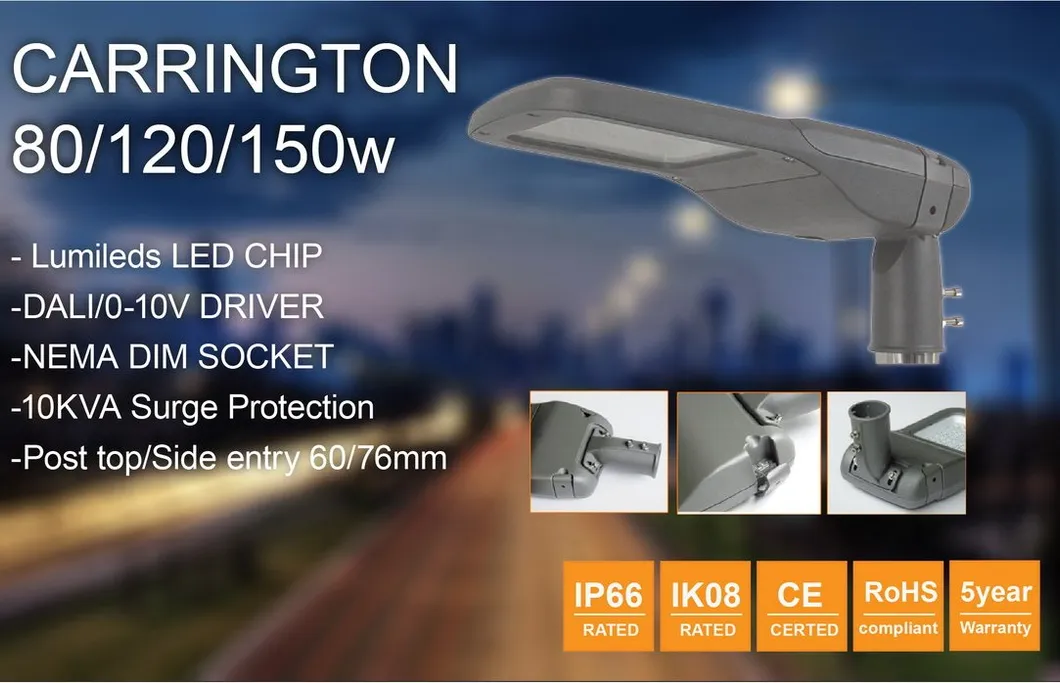 2020 Ce RoHS LED Public Street Light Outdoor Luminaire for UK USA Australia