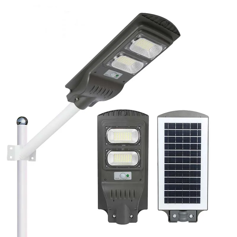 2021 Good Price High Quality 300W All in One SMD5730 Solar LED Street Light with Remote Controller (Available Watt: 50W/100W/150W/200W/250W/300W)