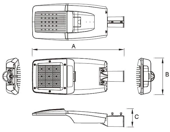 2021 New Design Popular Outdoor Road Lamp 150W LED Street Lights