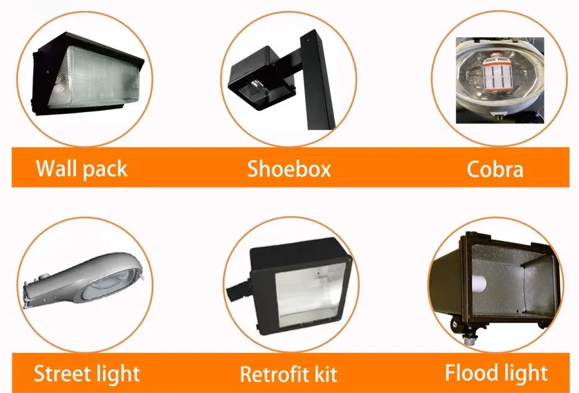 30W IP64 E26 E39 LED Retrofit Kit Outdoor Light