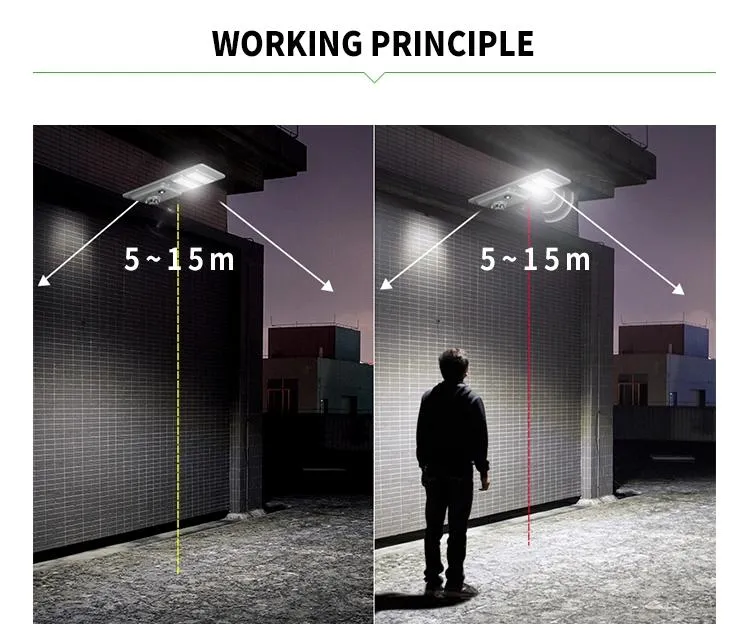 3years Warranty 50, 000 Hours High Brightness 40W 60W 120W 180W Aluminium Garden Outdoor Waterproof IP65 All in One Smart LED Solar Street Light CS-Ytld2