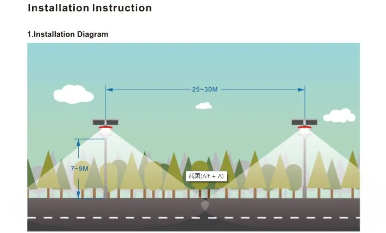 50W New Integrated Solar Street Road Path Park Courtyard Garden Lamp Light High Technology