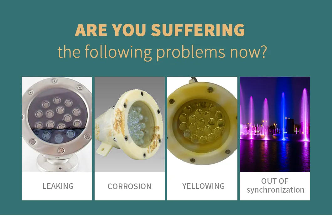 5W 24V IP68 Structural Waterproof LED Garden Landscape Spot Lighting