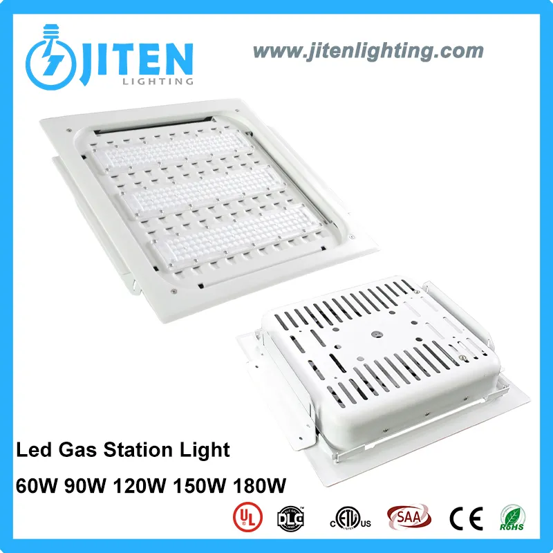 60W 90W 120W 150W 180W LED Recessed Gas Station Light