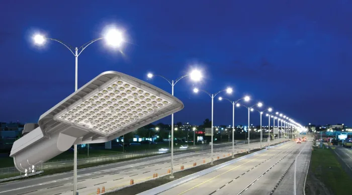 7 Pin NEMA Photocell Public Lighting Dimmable LED Street Light