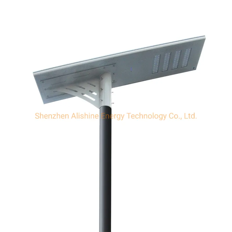 80W LED Solar Street Light Outdoor Lamp with Microwave Radar Motion Sensor