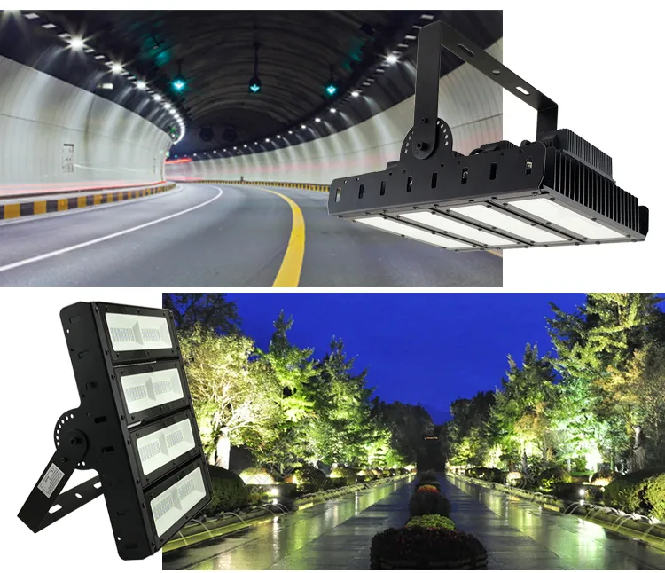 85-277V Outdoor Garden Lamp 100W 150W 200W 250W 300W 500W LED Road Street Flood Light Yard Security Lighting
