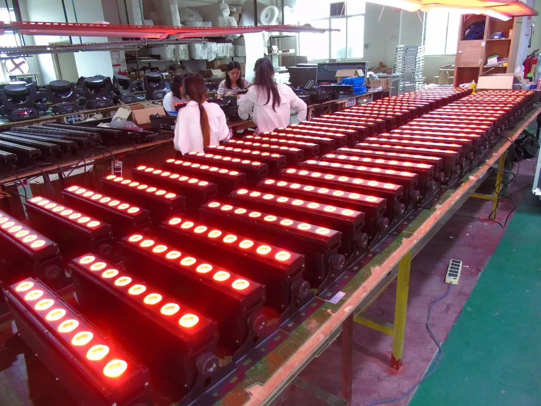 8LEDs *12W RGBWA 5in 1 LED Wireless Wall Washer