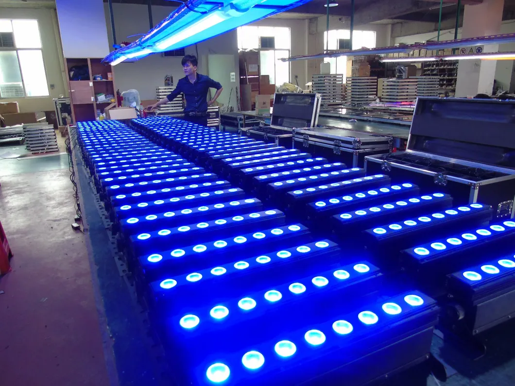 8LEDs *12W RGBWA 5in 1 LED Wireless Wall Washer