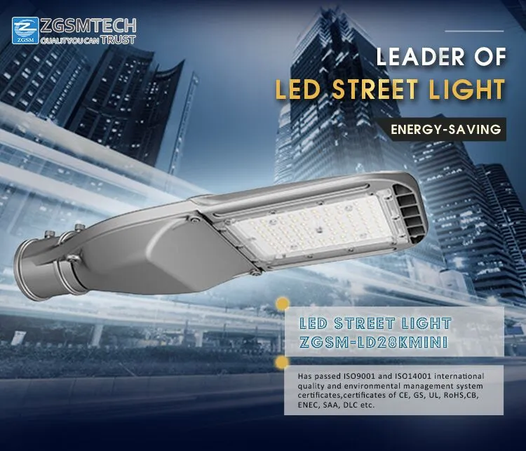 90-305VAC Street LED Light 20W-60W