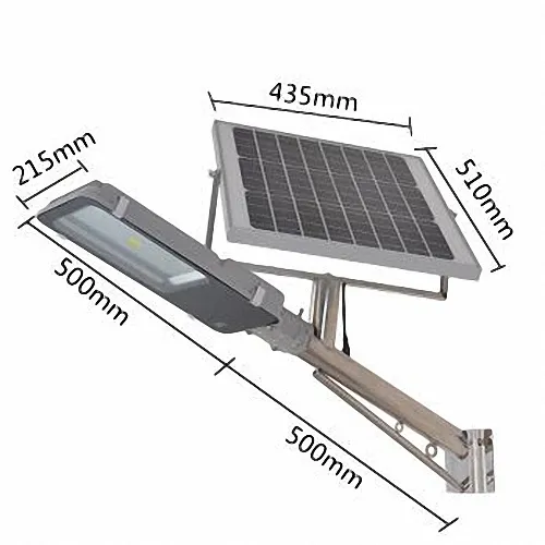 All in One Integrated 110W Solar Street Lamp