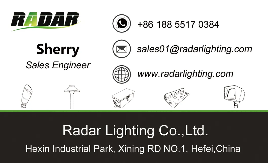 Brass Outdoor Landscape Lighting Fixture LED Garden Light