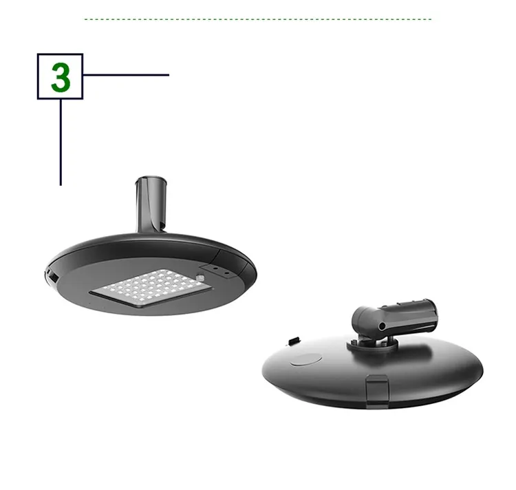 Casting Aluminum 2700K-6500K 120W LED Outdoor Light for Garden