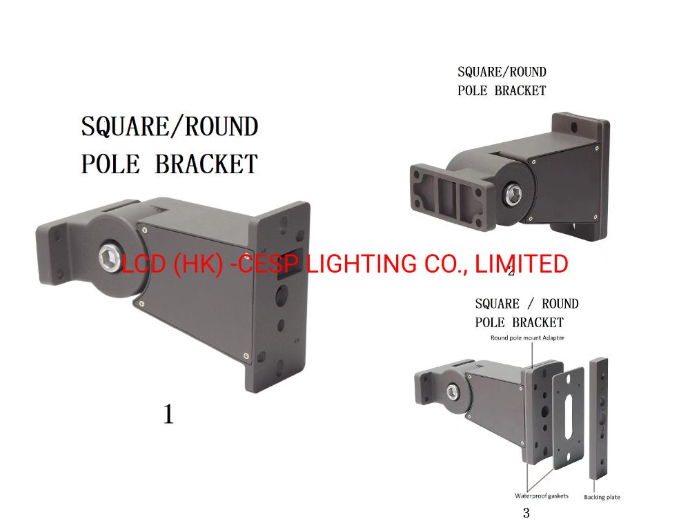 CE RoHS SAA TUV ETL Approved LED Street Lamps High Efficiency 135-140lm/W LED Road Lights Streetlight IP66 Waterproof 3000K 4000K 5000K 5700K 6500K