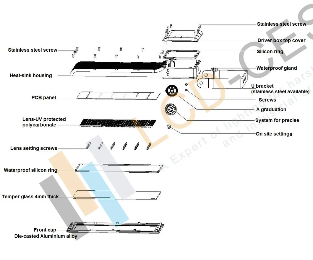 CE RoHS SAA TUV Marine Flood Light 6500K 140lm/W 80W Outdoor LED Deck Lights Universal Used Aluminum Die-Cast Floodlight 12V 24V 32V IP66 Optic 8deg