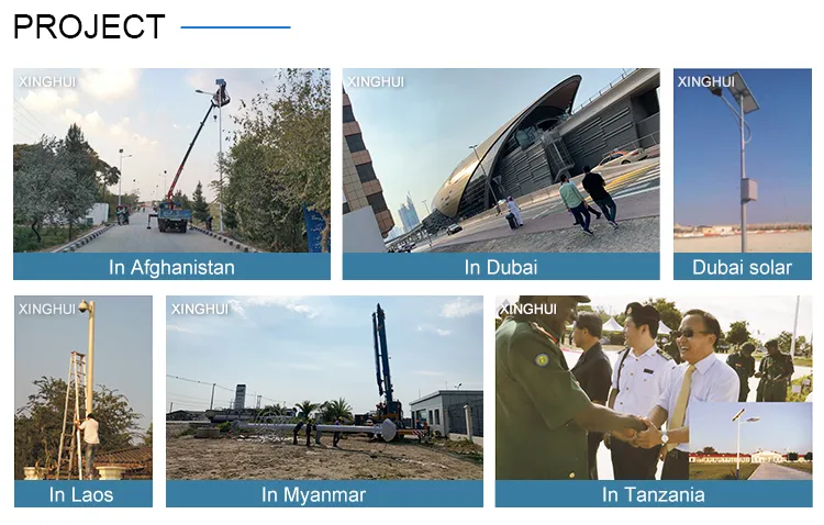 China Factory Direct High Performance 30W 50W 80W All in One Solar Garden Light Park Light