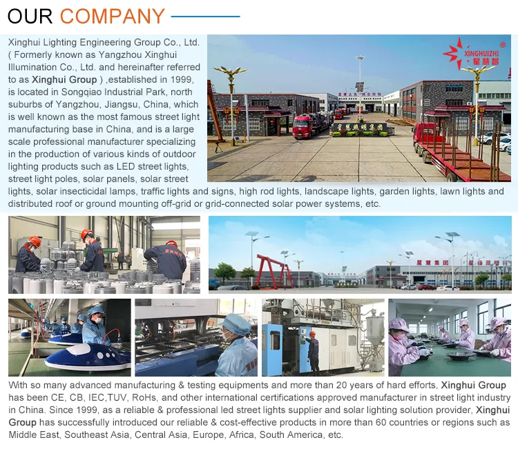 China Factory Direct High Performance 30W 50W 80W All in One Solar Garden Light Park Light