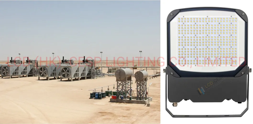 China IP66 LED Floodlight 100W 150W 200W with Different Beam Angle 15, 20, 30, 60, 90, 120 Degree and Meanwell Driver Philipsdriver TUV Brand Driver 85-265VAC