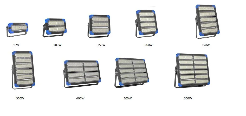 China Products/Suppliers. Reflector Lamp 50W 100W 200W 300W 400W 500W IP65 Outdoor Projecting LED Floodlight for Stadium Tennis Court Autodrome Lighting