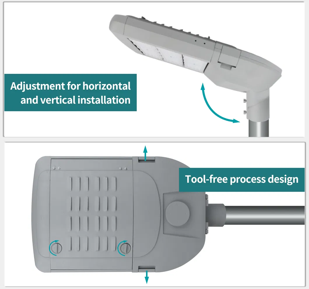 Dialux Support Customized LED Street Light with Bridgelux/CREE LED Chips Meanwell Driver