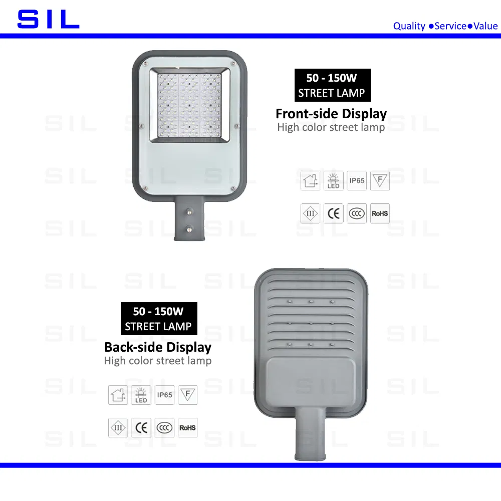 Die Casting Heat Dissipation Designed 50watt LED Street Light