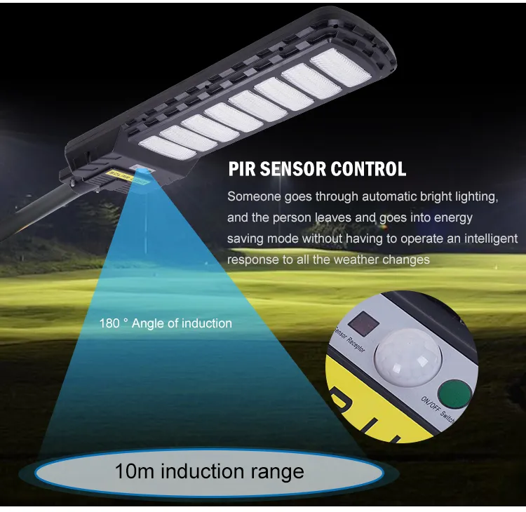 Energy Saving IP65 Waterproof Slim Integrated All in One Solar Streetlight Outdoor 400W Solar LED Street Light