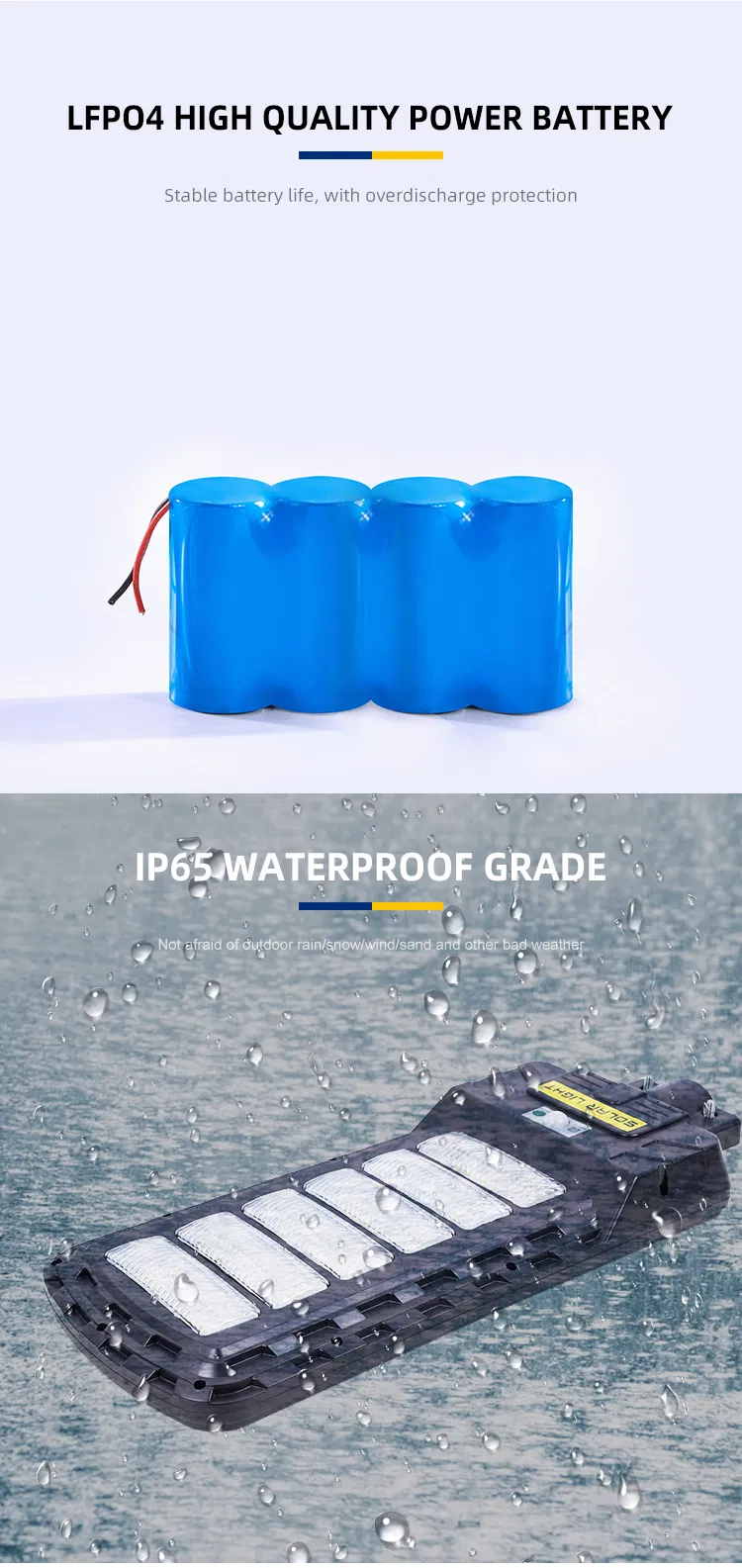 Energy Saving IP65 Waterproof Slim Integrated All in One Solar Streetlight Outdoor 400W Solar LED Street Light