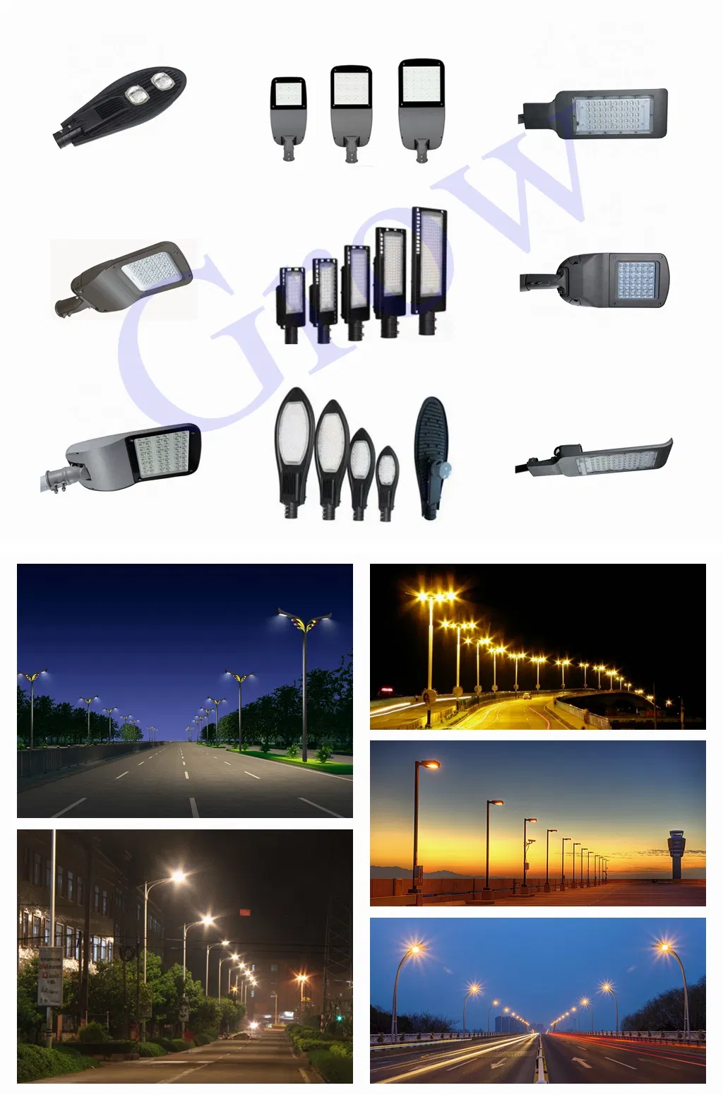 Energy Saving LED Street Light 150W IP65 2years Warranty