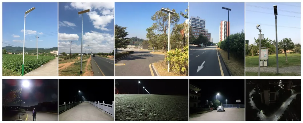 Esavior 60W All in One Integrated Solar Street Outdoor LED Light