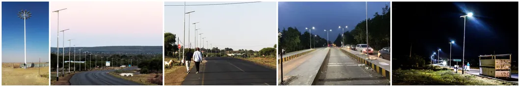 Full Supply Chain QA System Manufacturer 60W Integrated Solar LED Street Lighting All in One Solar Panel Light with Motion Sensor