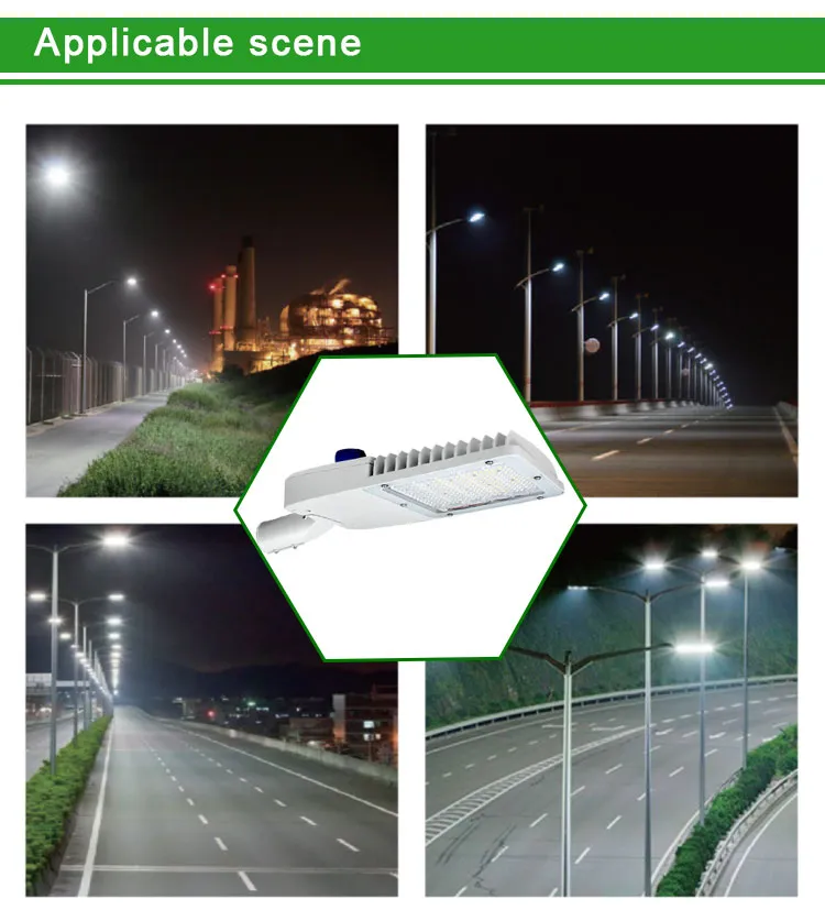High Lumen High Working Efficiency IP66 Waterproof 150W LED Street Light