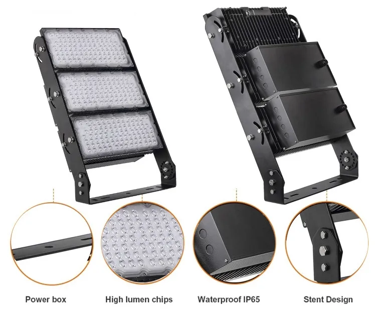 High Lumen Tennis Stadium Light 500W 800W 1000W 1500W Flood Light Projector