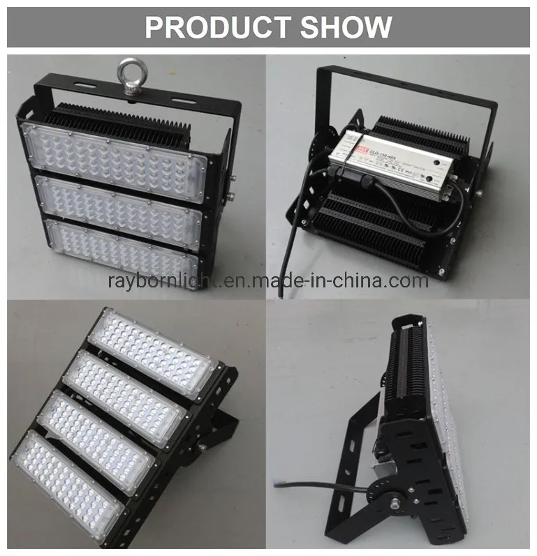 High Power Floodlight LED 100W/150W/200W/300W/400W 500W 800W IP66 LED Outdoor Projector Lamp with Tennis Court Stadium Parking Sports