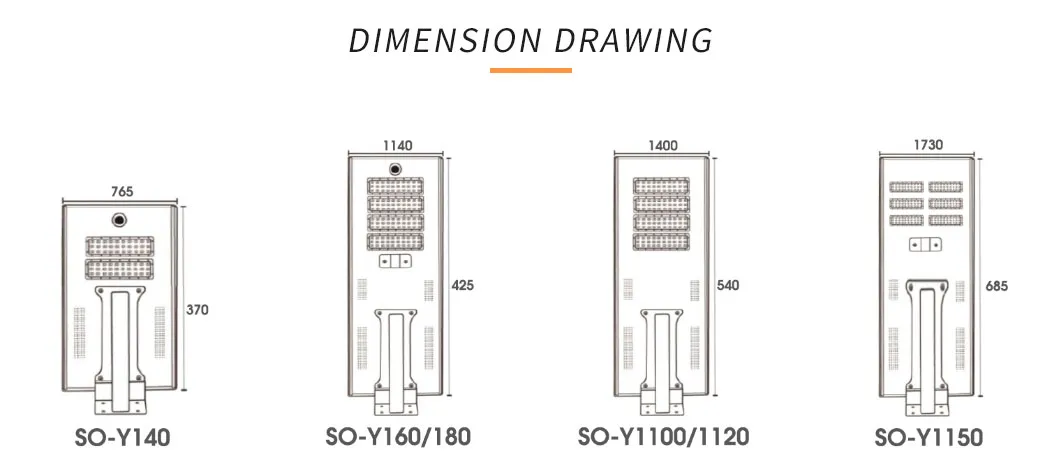 High Quality 5 Years Warranty 30W-150W Outdoor LED Solar Street Light, Custom Dialux Design