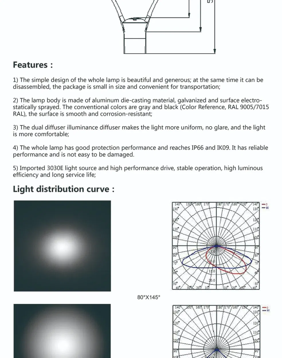 High Quality Competitive Price Garden Light Suitable for Market