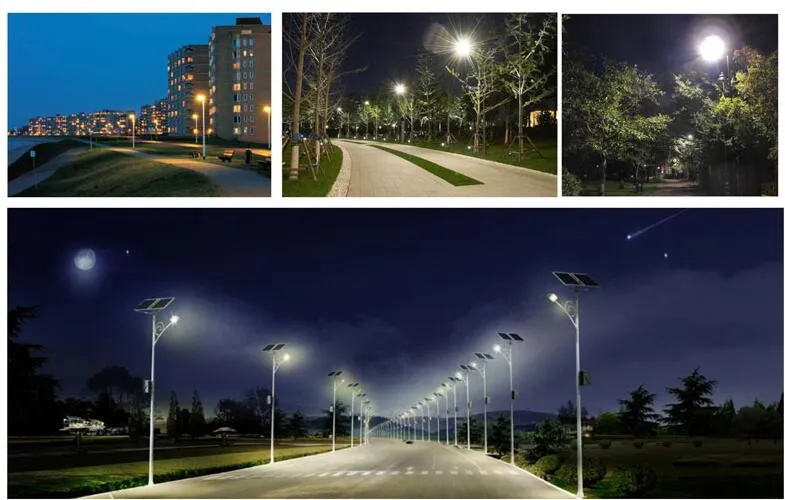 High Quliaty Super Bright 110lm/W White 6500k 5700k 5000k 4000k 120V 230V 240V 277V LED Street Light Price