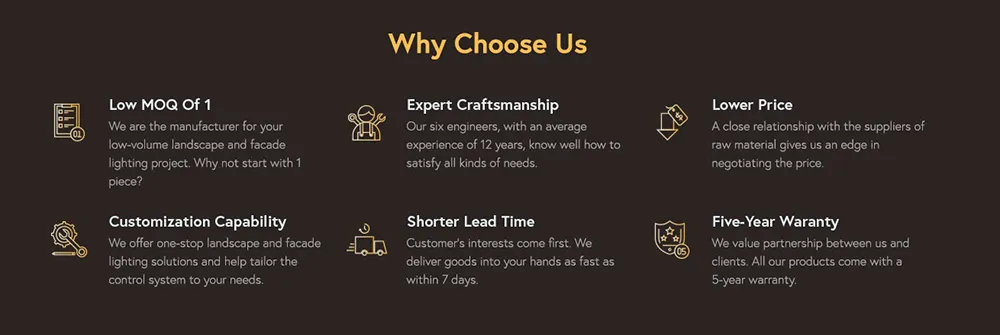 Landscape Sideway Hot-Sell Best Solar Powered Path Lights