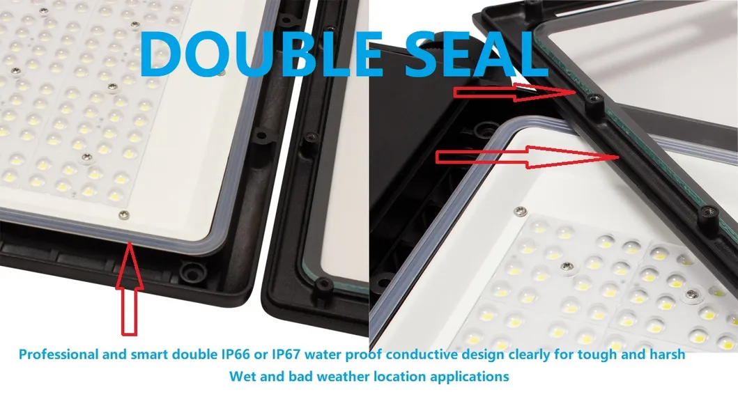 LED Flood Light 100W 145lm/W SMD5050 LED Meanwell Driver Elg-100 Marine LED Floodlight IP66 Waterproof Beam Angle 2degree-120 Degree LED Floodlights for Boat